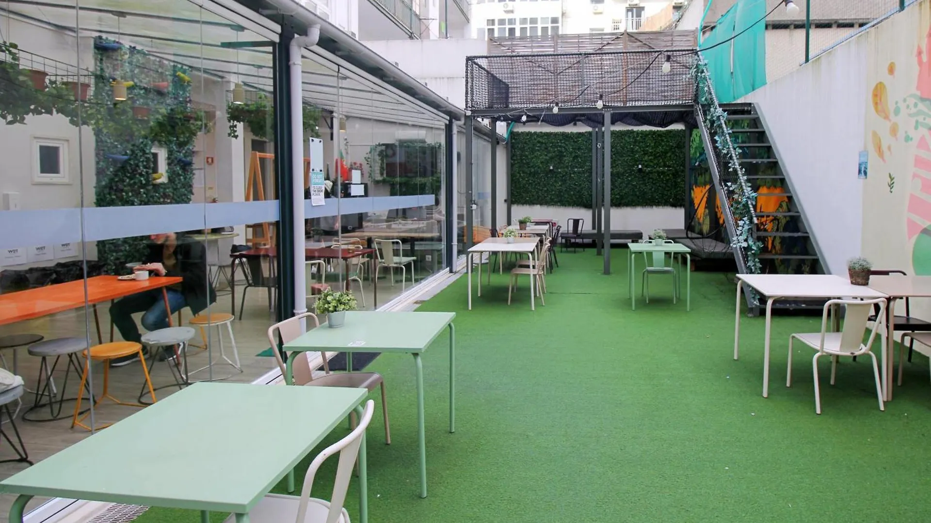 Auberge de jeunesse Wot Lisbon Patio