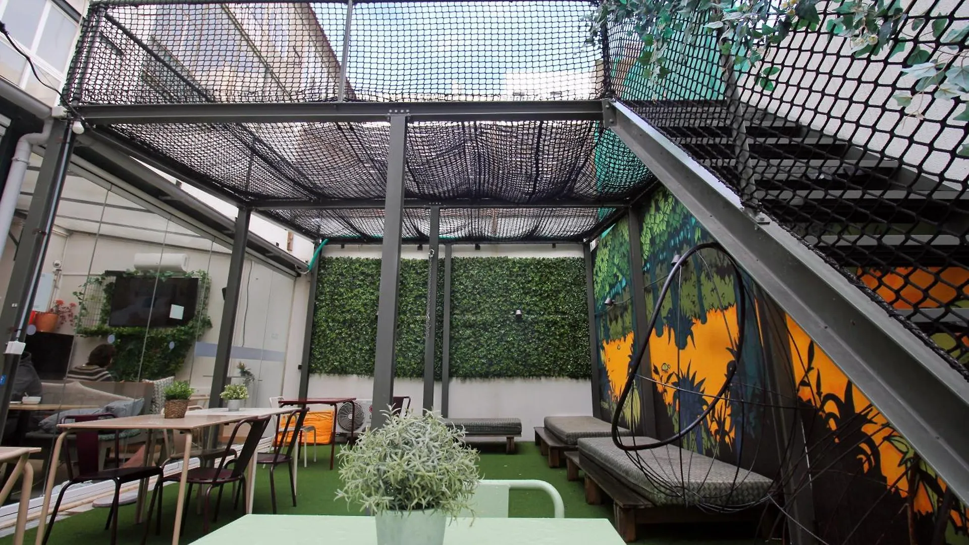 Auberge de jeunesse Wot Lisbon Patio